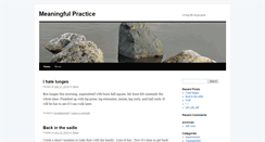 Desktop Screenshot of meaningfulpractice.com