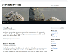 Tablet Screenshot of meaningfulpractice.com